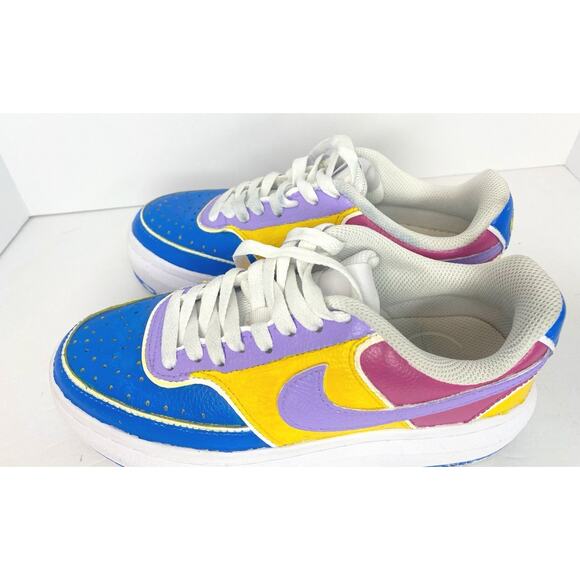 Nike W Nike Court Vision Alta Ltr DM0113-100 Custom Colors Women Size 6 - Picture 8 of 16